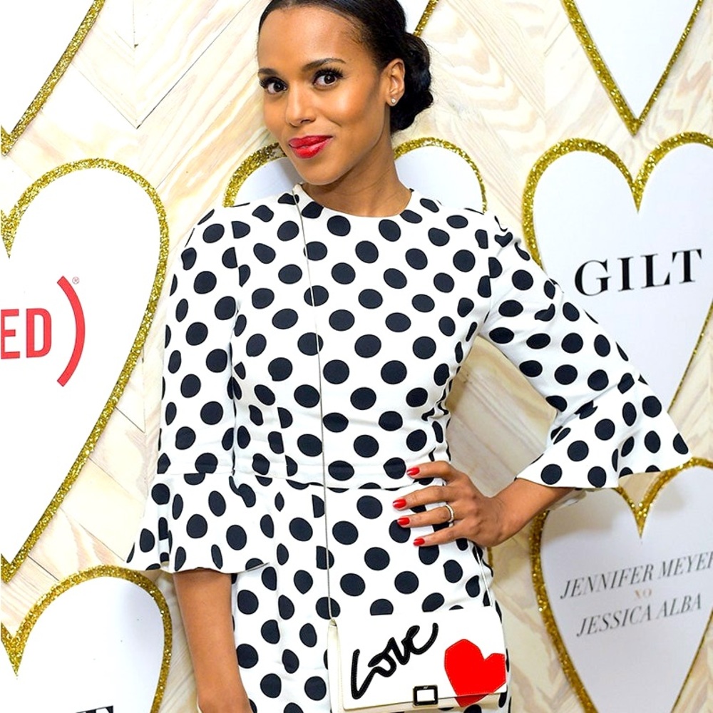 Dolce and Gabbana polka dots dress 2015 Spring collection